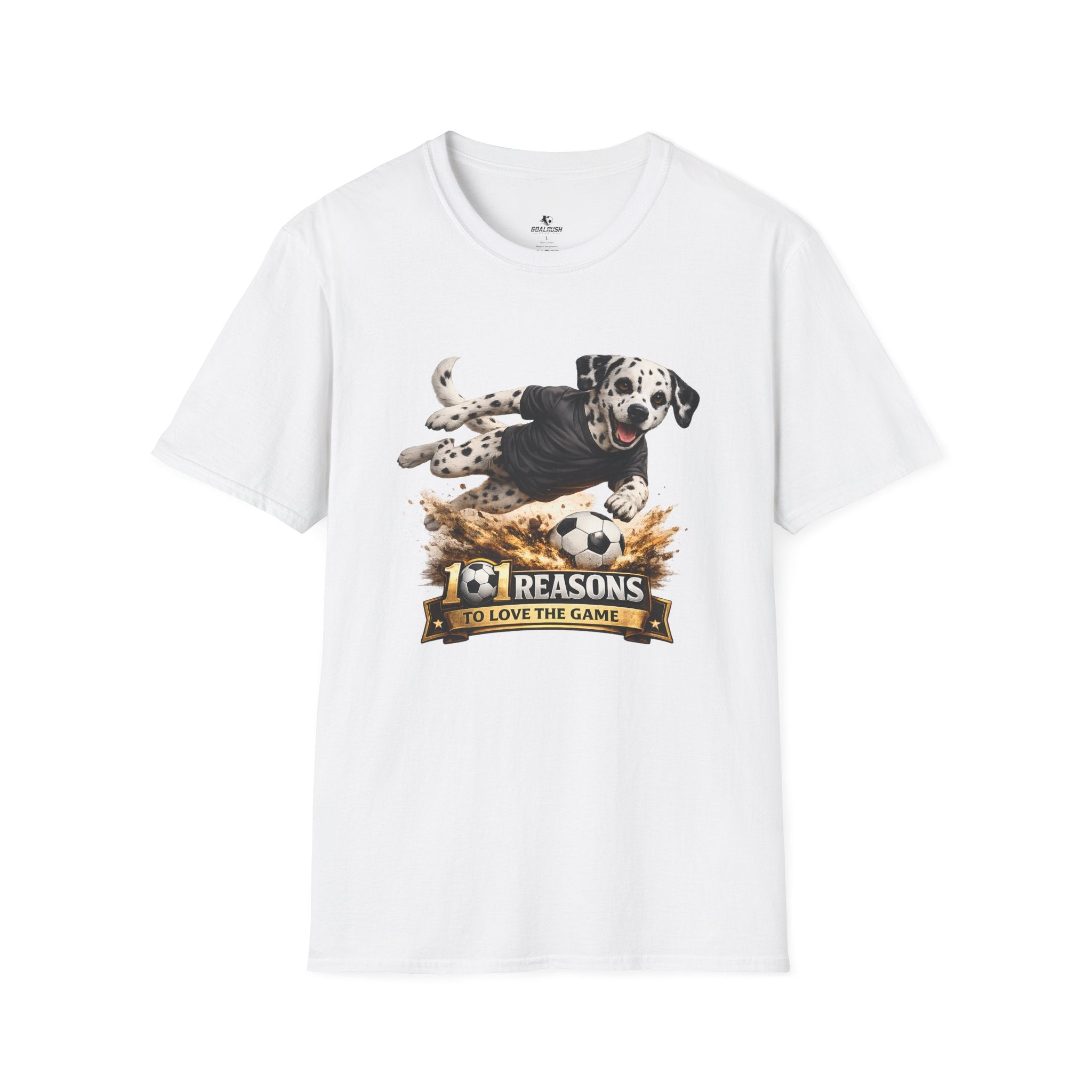 Dalmatian 101 Reasons to Love Soccer Graphic T-Shirt