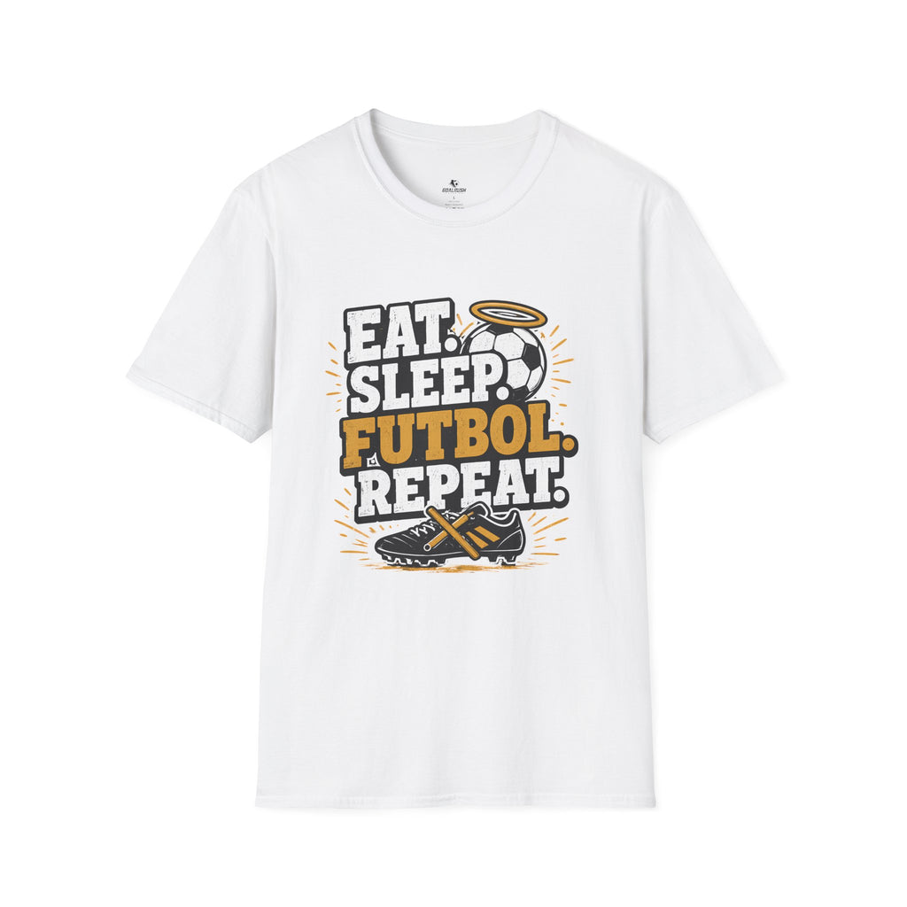 Eat. Sleep. Futbol. Repeat T-Shirt