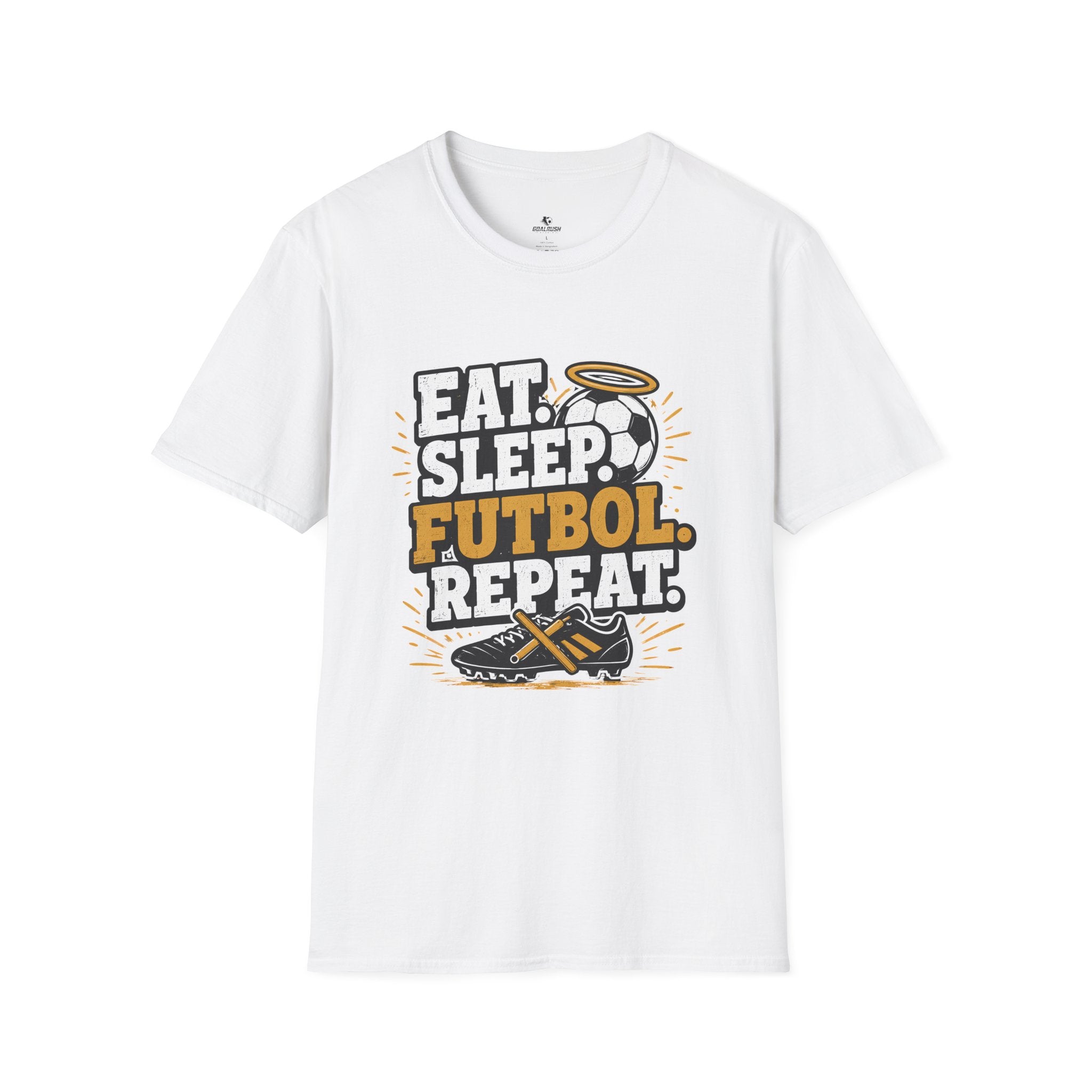 Eat. Sleep. Futbol. Repeat T-Shirt
