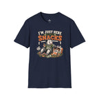 Racoon - I'm Just Here For The Snacks T-Shirt
