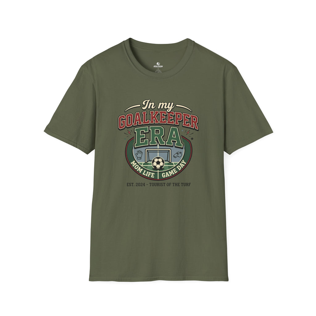 Soccer Mom - In My Goalkeeper Era Soccer T-Shirt