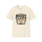 Muddy Cleats Social Club  Funny Soccer T-Shirt