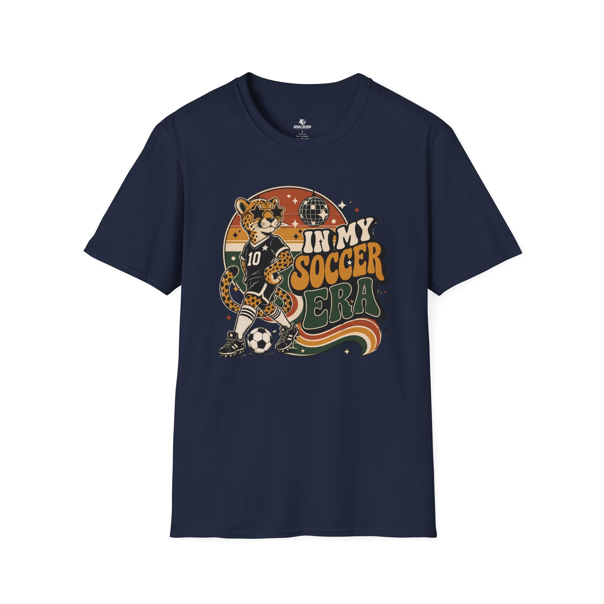 Retro Cheetah - In My Soccer Era T-Shirt