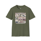 Independence Day - Retro Collage Grid World Cup T-Shirt