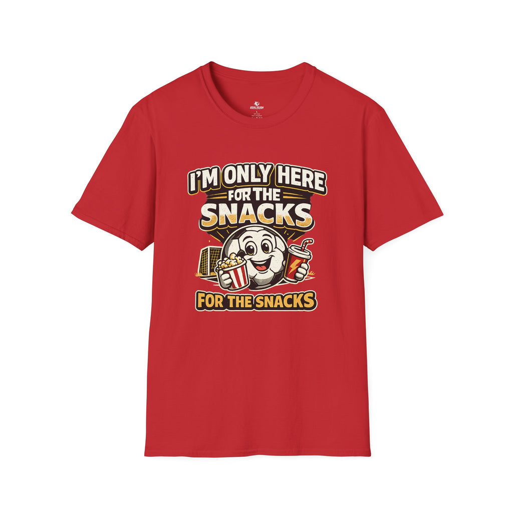 Snack Lover T-Shirt “I’m Only Here for the Snacks”