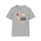 Independence Day - Retro Collage Grid World Cup T-Shirt