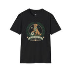 Golden Retriever Offside Social Club Soccer T-Shirt