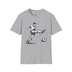 Football Striker Sketch T-Shirt