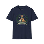 Golden Retriever Offside Social Club Soccer T-Shirt