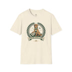 Golden Retriever Offside Social Club Soccer T-Shirt