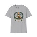 Golden Retriever Offside Social Club Soccer T-Shirt