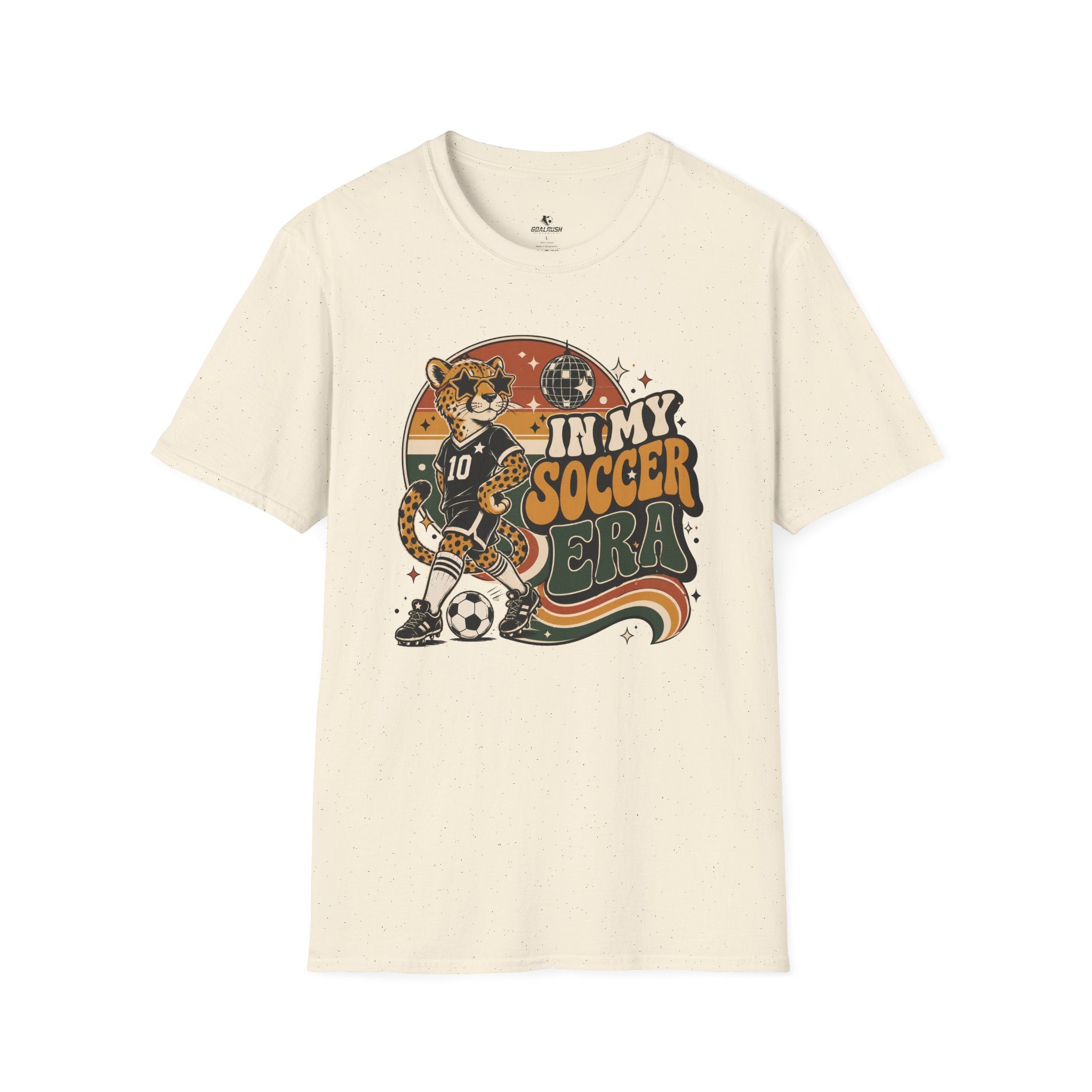 Retro Cheetah - In My Soccer Era T-Shirt