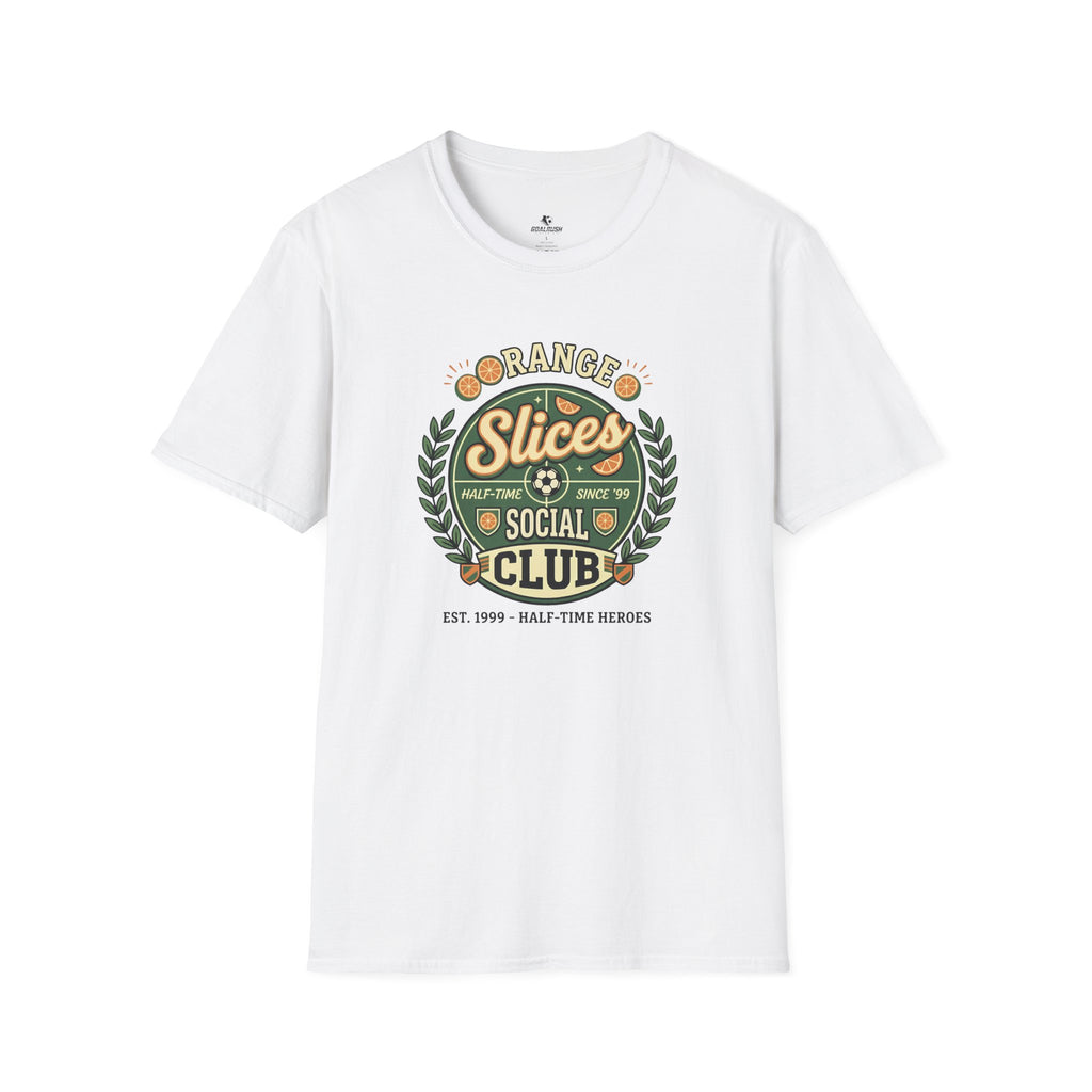 Orange Slices Social Club Funny Soccer T-Shirt