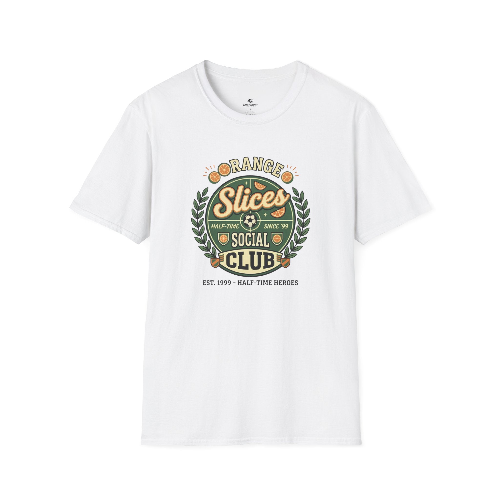 Orange Slices Social Club Funny Soccer T-Shirt