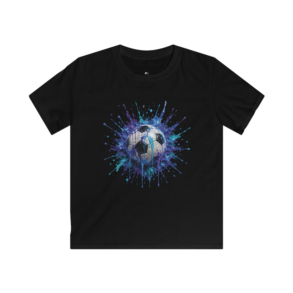 Colorful 3D Splash Tri Color Ball T-Shirt (Kids Size)