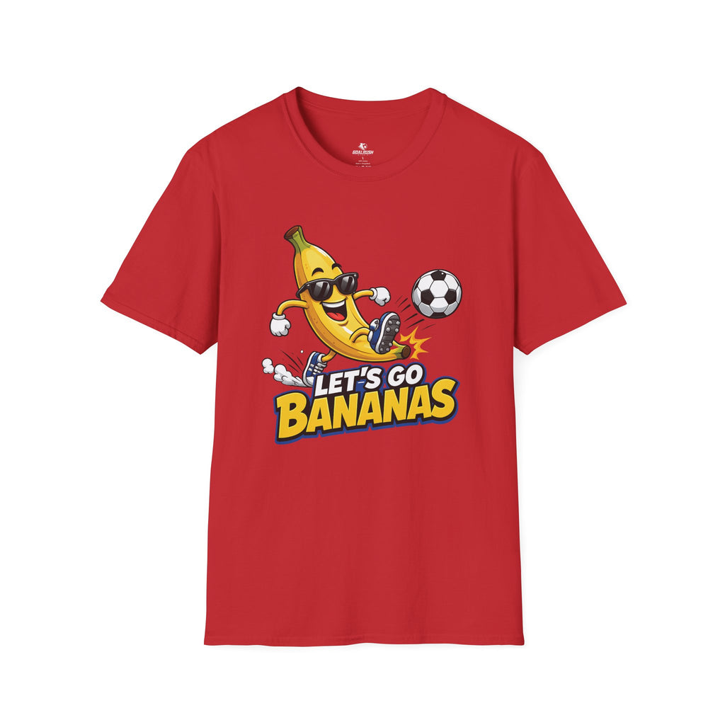 Let's Go Bananas Funny Soccer T-Shirt