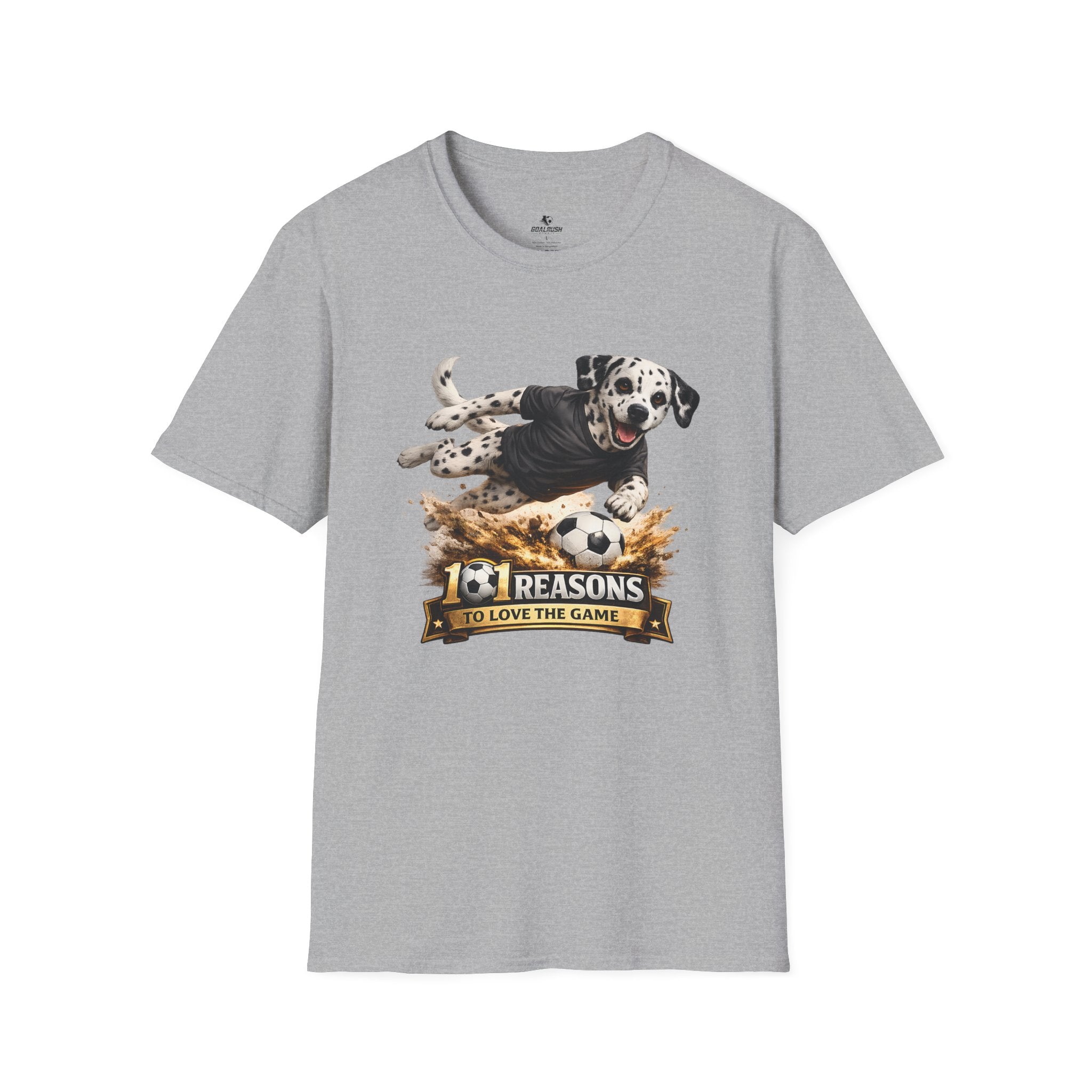 Dalmatian 101 Reasons to Love Soccer Graphic T-Shirt