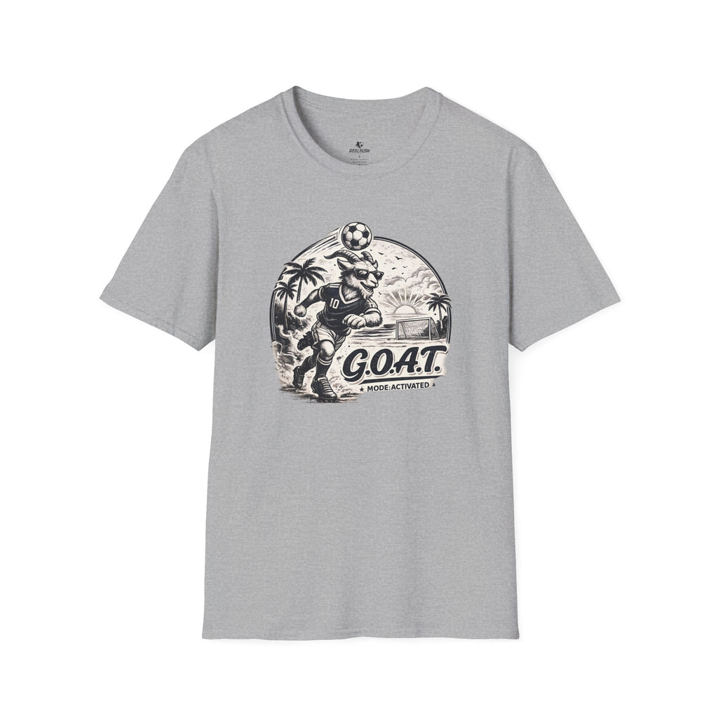 GOAT Mode Soccer T-Shirt