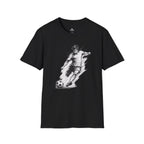 Soccer Strike Pencil Art Sketch T-Shirt