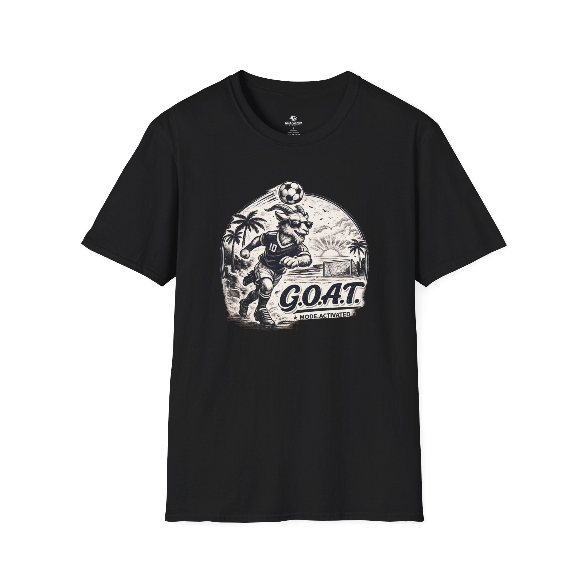 GOAT Mode Soccer T-Shirt