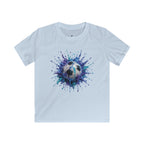 Colorful 3D Splash Tri Color Ball T-Shirt (Kids Size)