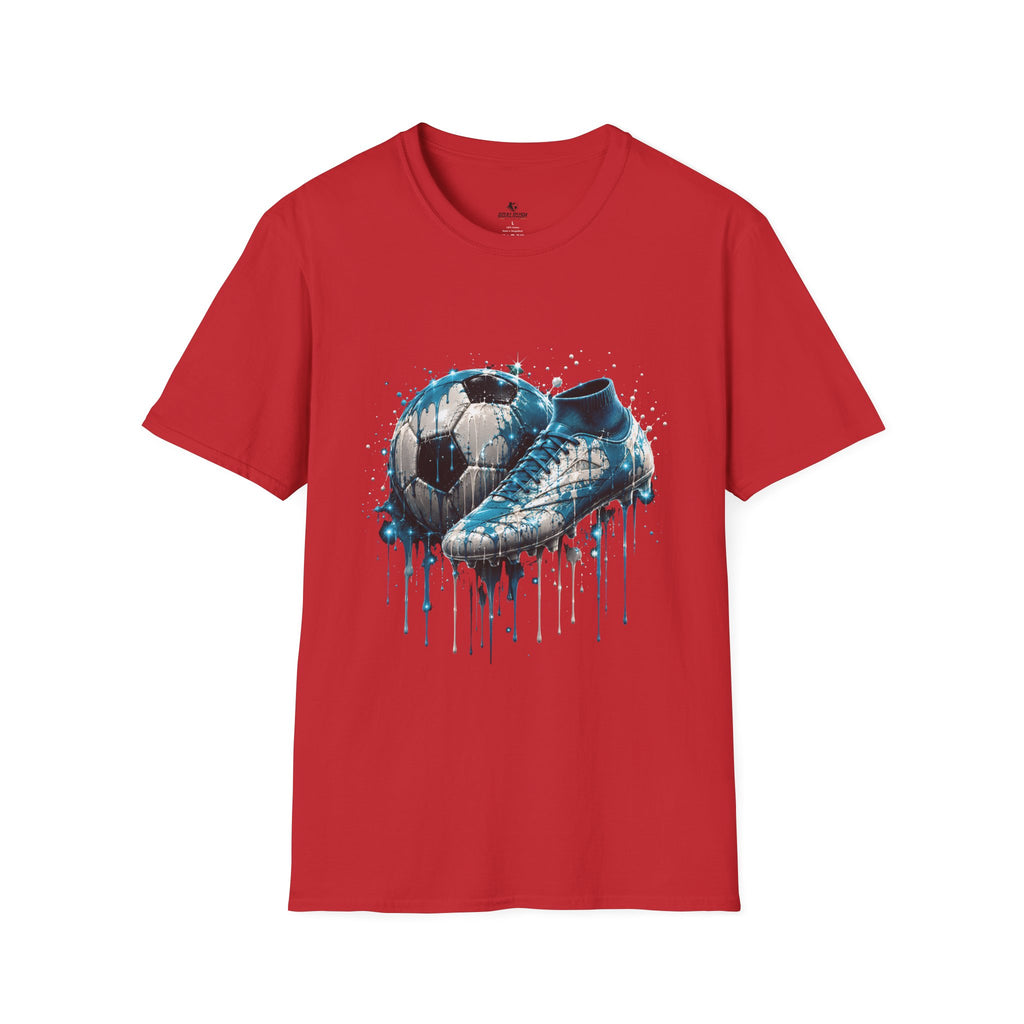 Soccer Boot Drip Graphic T-Shirt