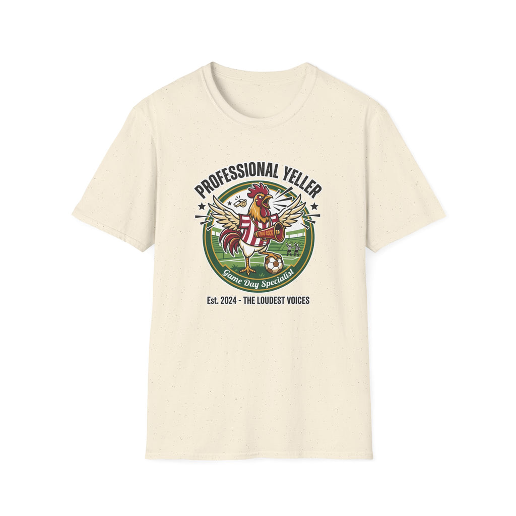 Rooster - Professional Yeller - Funny Soccer Parent T-Shirt