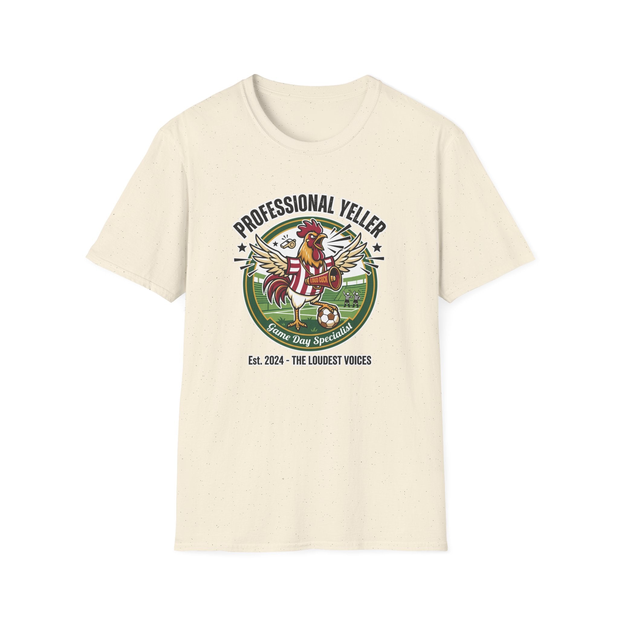 Rooster - Professional Yeller - Funny Soccer Parent T-Shirt