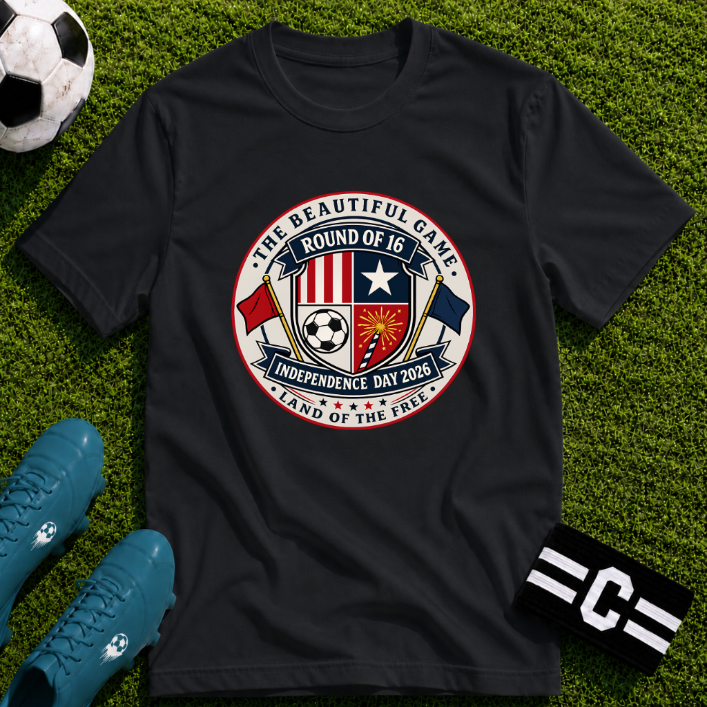 Independence Day - The Beautiful Game Round of 16 T-Shirt