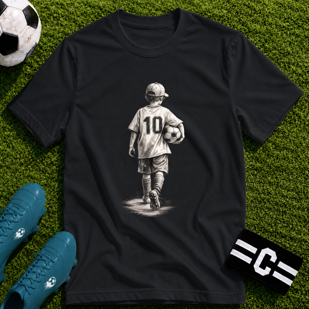 The Dream Begins Soccer T-Shirt