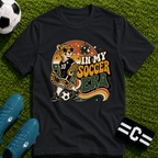 Retro Cheetah - In My Soccer Era T-Shirt