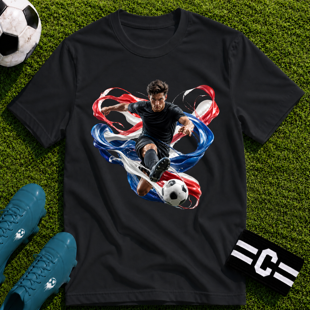 Hyper-realistic 3D Soccer Pride T-Shirt