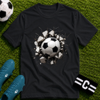 3D Football Breakthrough T-Shirt