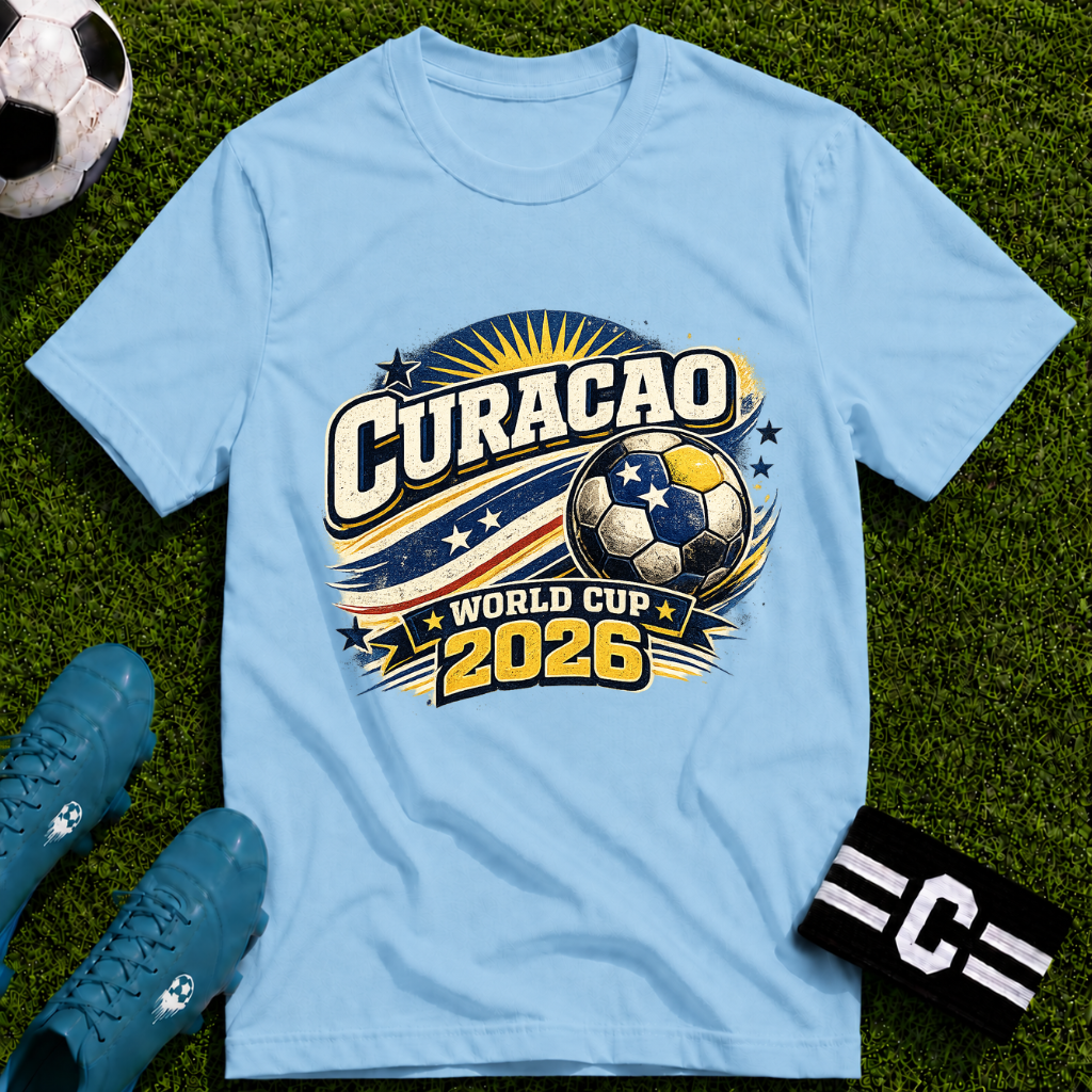 Curaçao 2026 World Cup Retro T-Shirt