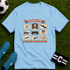 Independence Day - Retro Collage Grid World Cup T-Shirt