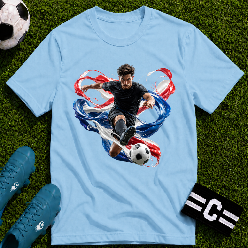 Hyper-realistic 3D Soccer Pride T-Shirt