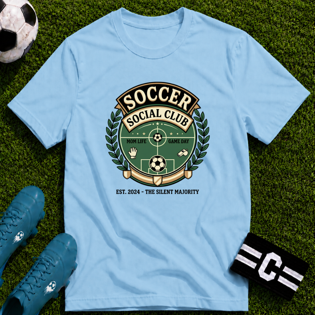 Soccer Parent Social Club T-Shirt