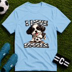 Cute Shih Tzu I Love Soccer T-Shirt