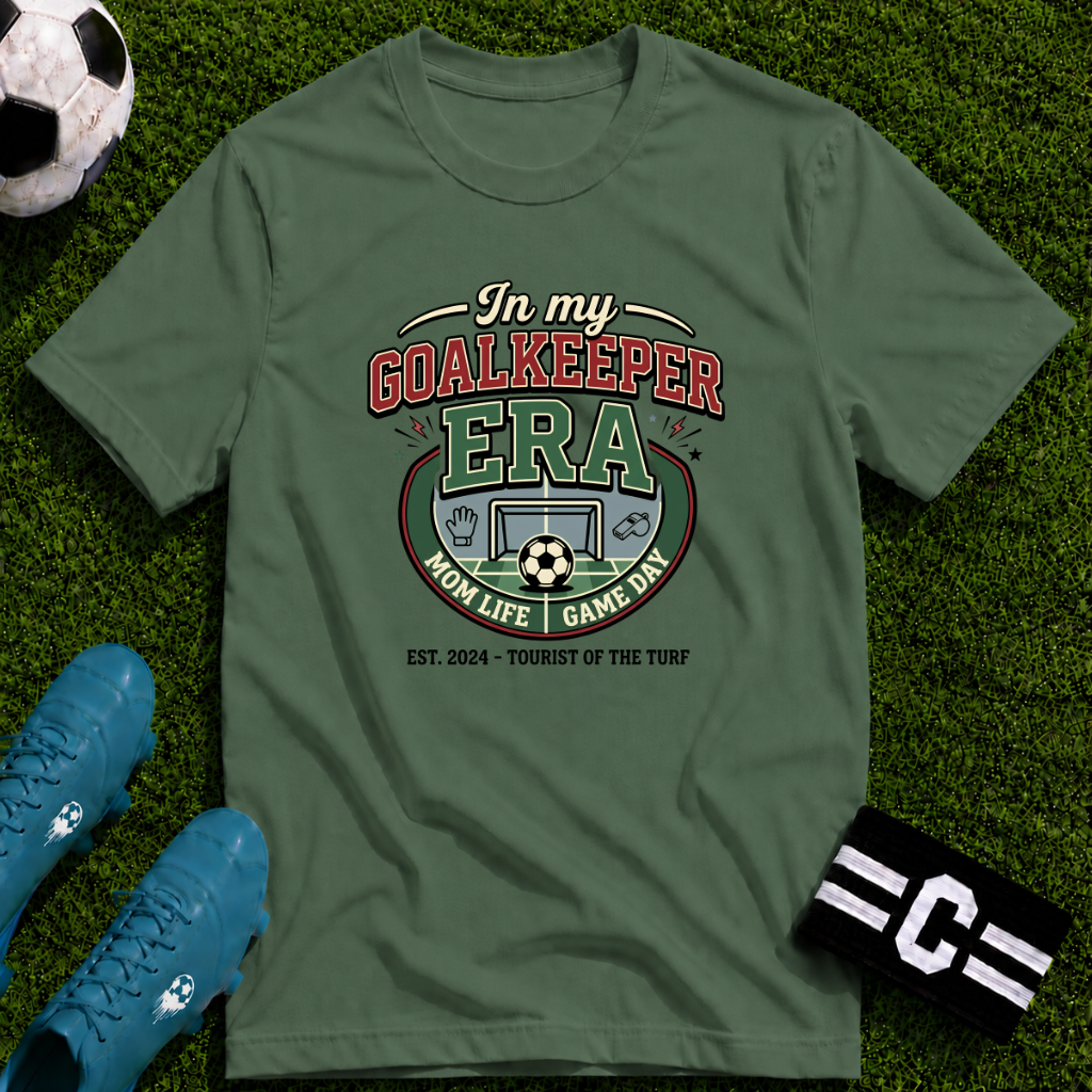 Soccer Mom - In My Goalkeeper Era Soccer T-Shirt