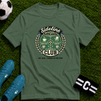Sideline Social Club Funny Soccer T-Shirt