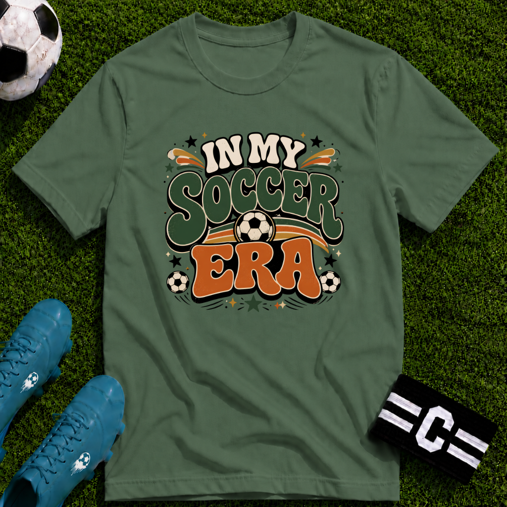 Retro Groovy - In My Soccer Era T-Shirt