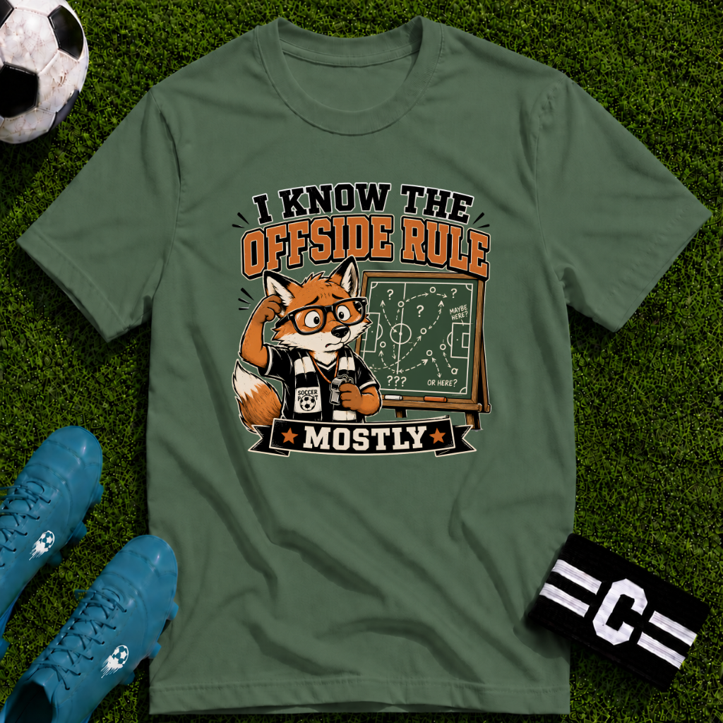 Funny Fox - I Know The Offside Rule T-Shirt