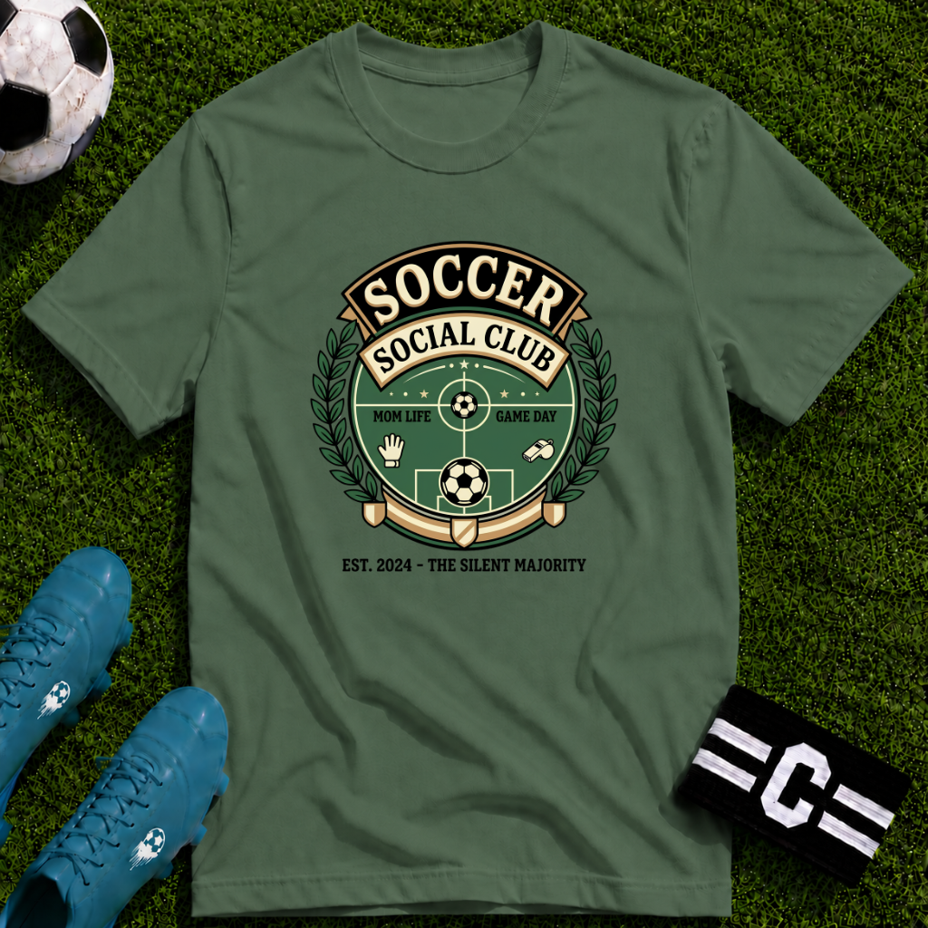Soccer Parent Social Club T-Shirt