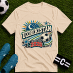 Uzbekistan 2026 World Cup Retro T-Shirt