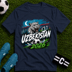 Uzbekistan 2026 World Cup Graphic T-Shirt