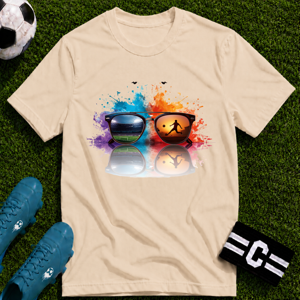 Sunglasses Vision Soccer T-Shirt
