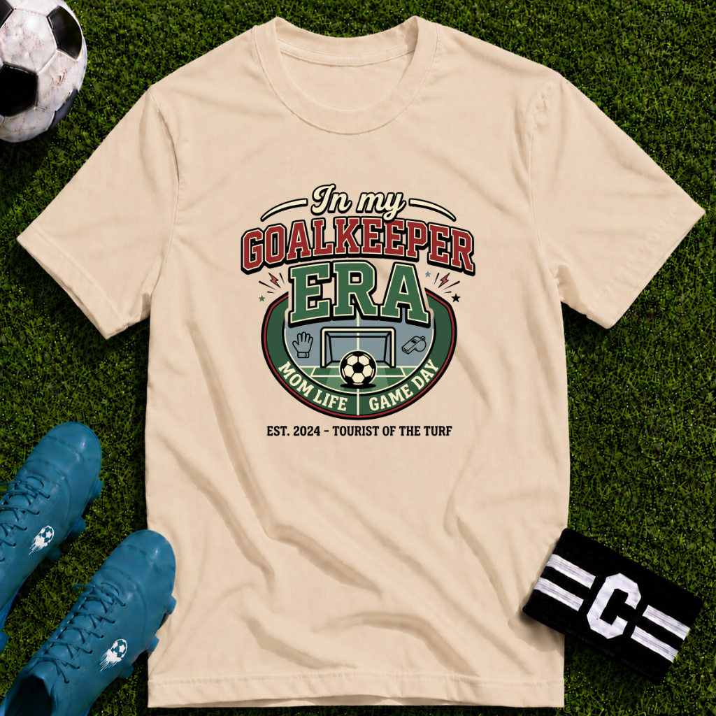 Soccer Mom - In My Goalkeeper Era Soccer T-Shirt