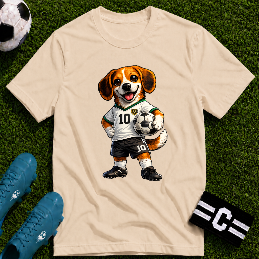 Beagle Soccer Player T-Shirt
