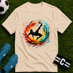 Overhead Kick Football T-Shirt