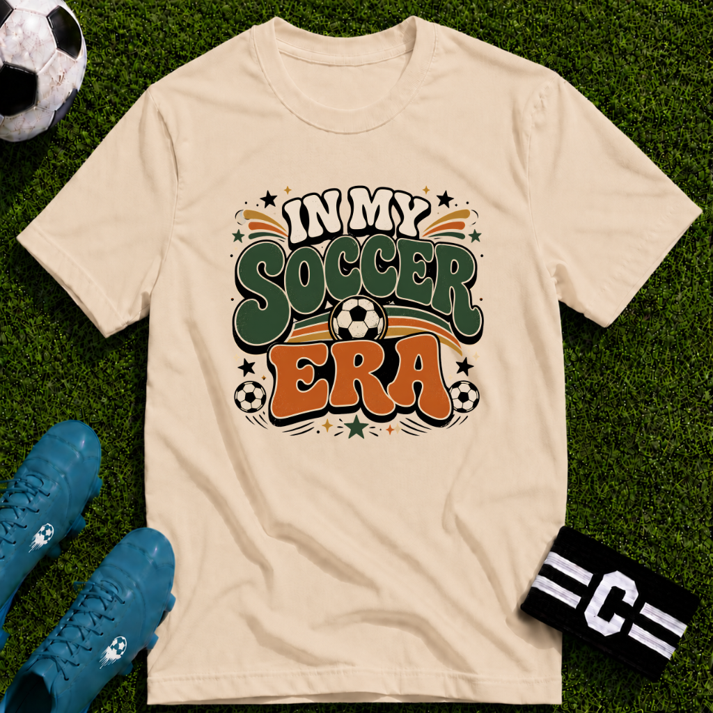 Retro Groovy - In My Soccer Era T-Shirt
